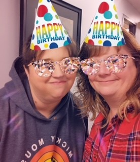 Crystal & Amy celebrate their birthdays